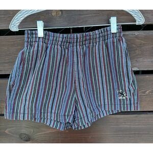 Vtg Womens Gotcha Striped Beach Summer Shorts Size XS